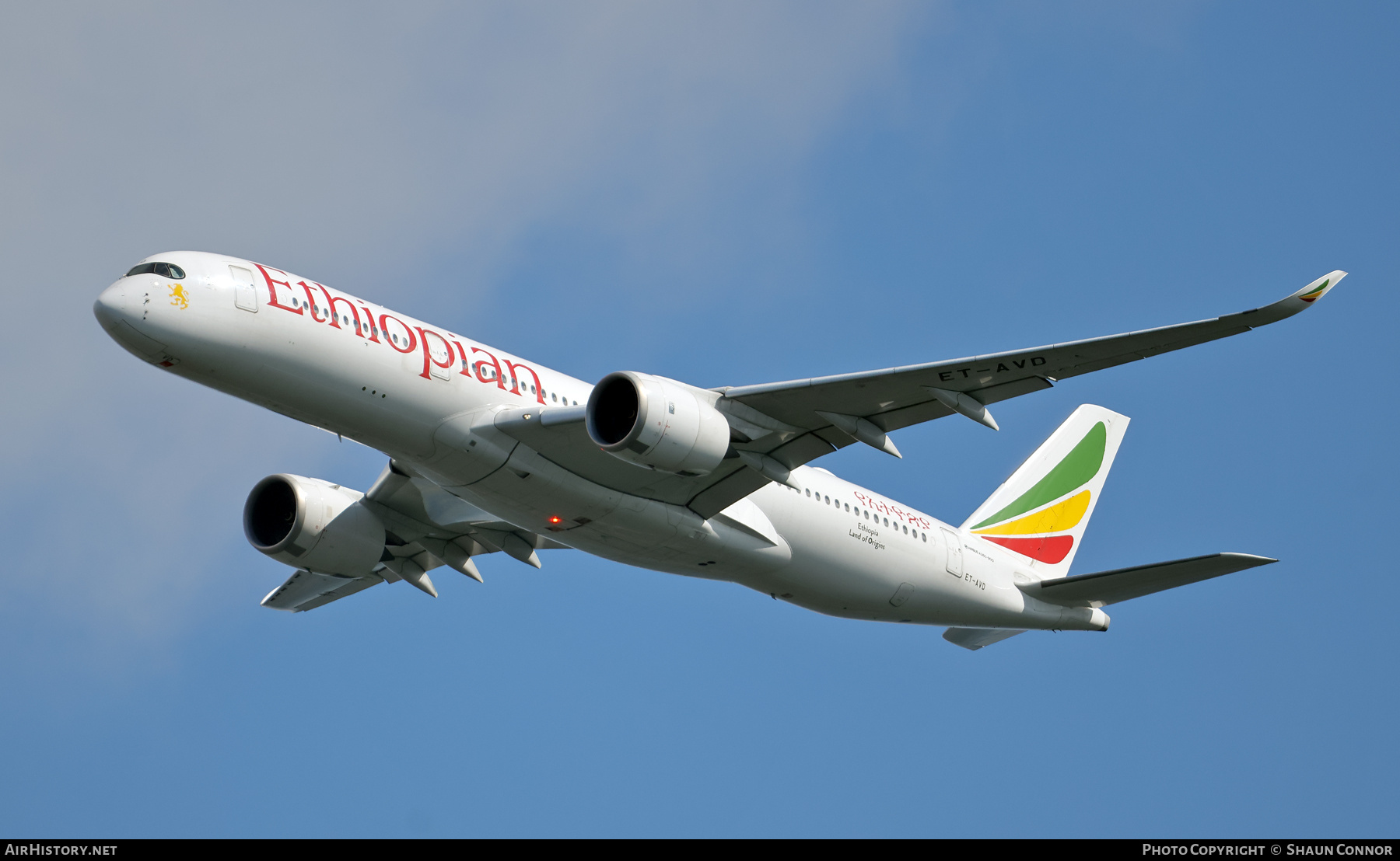 Aircraft Photo of ET-AVD | Airbus A350-941 | Ethiopian Airlines | AirHistory.net #822596
