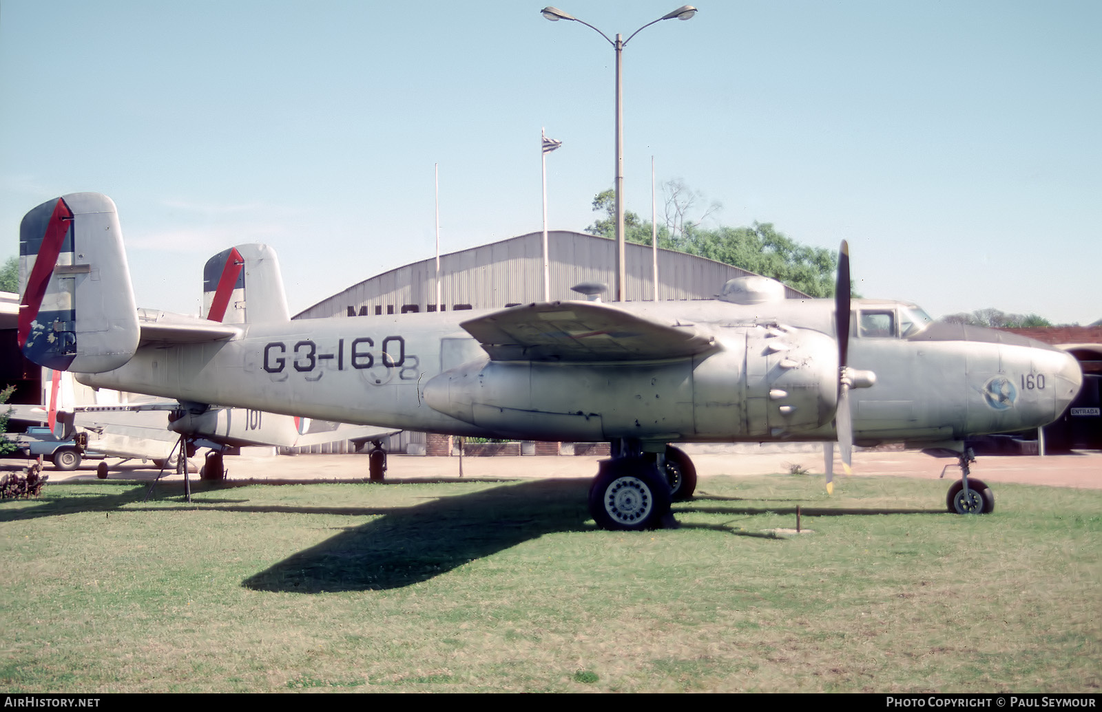 Aircraft Photo of G3-160 | North American B-25J Mitchell | Uruguay - Air Force | AirHistory.net #822599