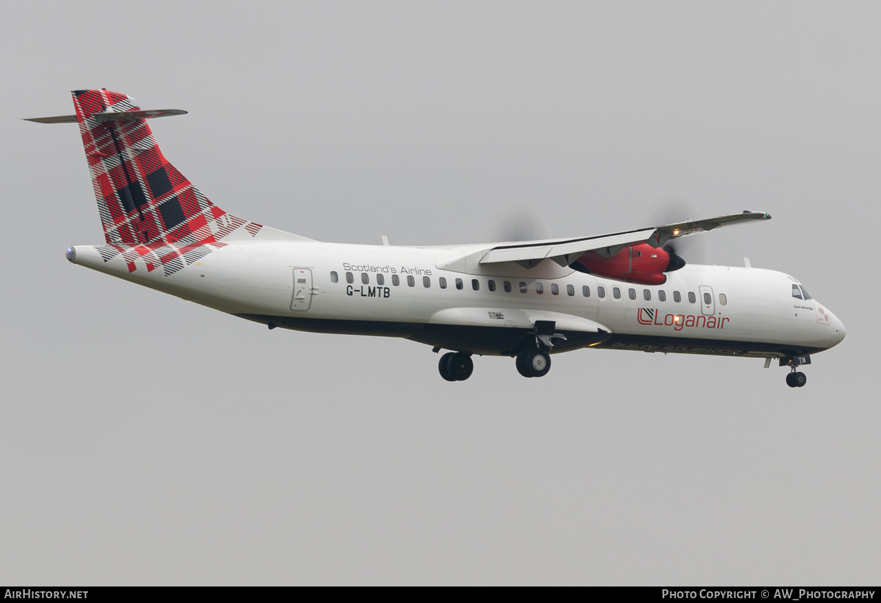 Aircraft Photo of G-LMTB | ATR ATR-72-600 (ATR-72-212A) | Loganair | AirHistory.net #822602