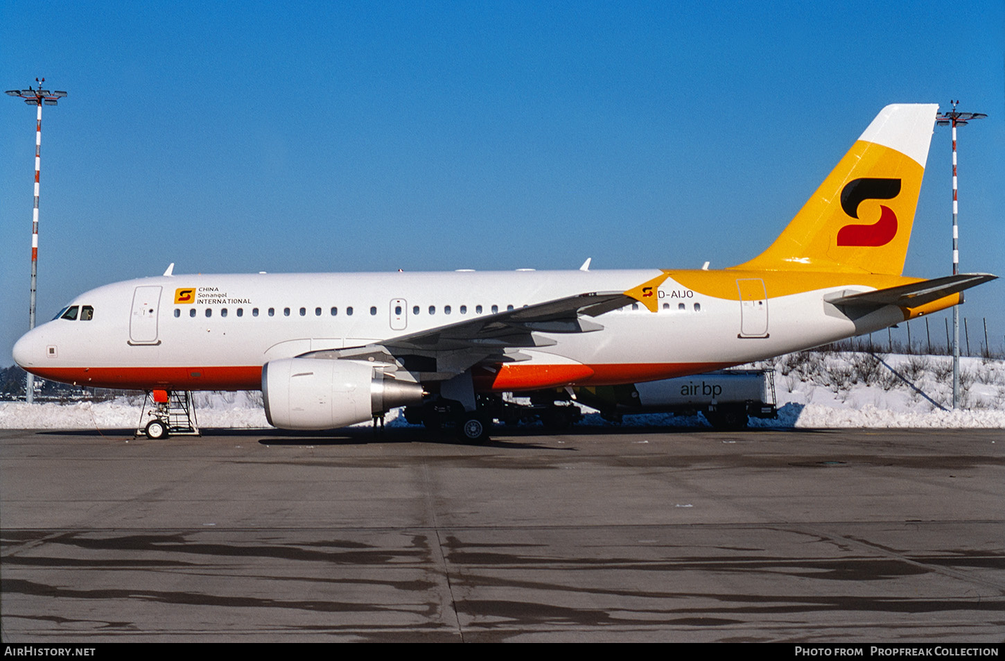 Aircraft Photo of D-AIJO | Airbus ACJ319 (A319-115/CJ) | China Sonangol International | AirHistory.net #822606