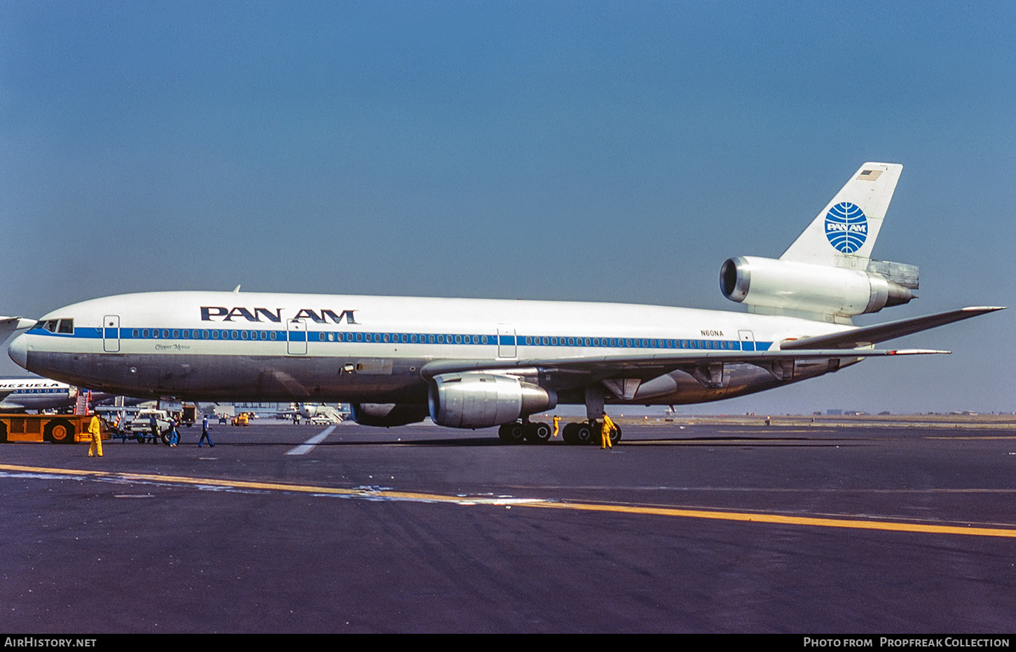 Aircraft Photo of N60NA | McDonnell Douglas DC-10-10 | Pan American World Airways - Pan Am | AirHistory.net #822607