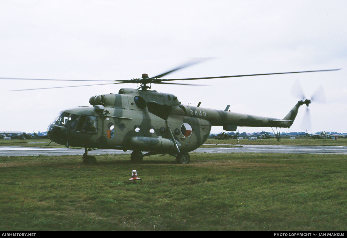 Aircraft Photo of 0840 | Mil Mi-17 | Czechoslovakia - Air Force | AirHistory.net #822614