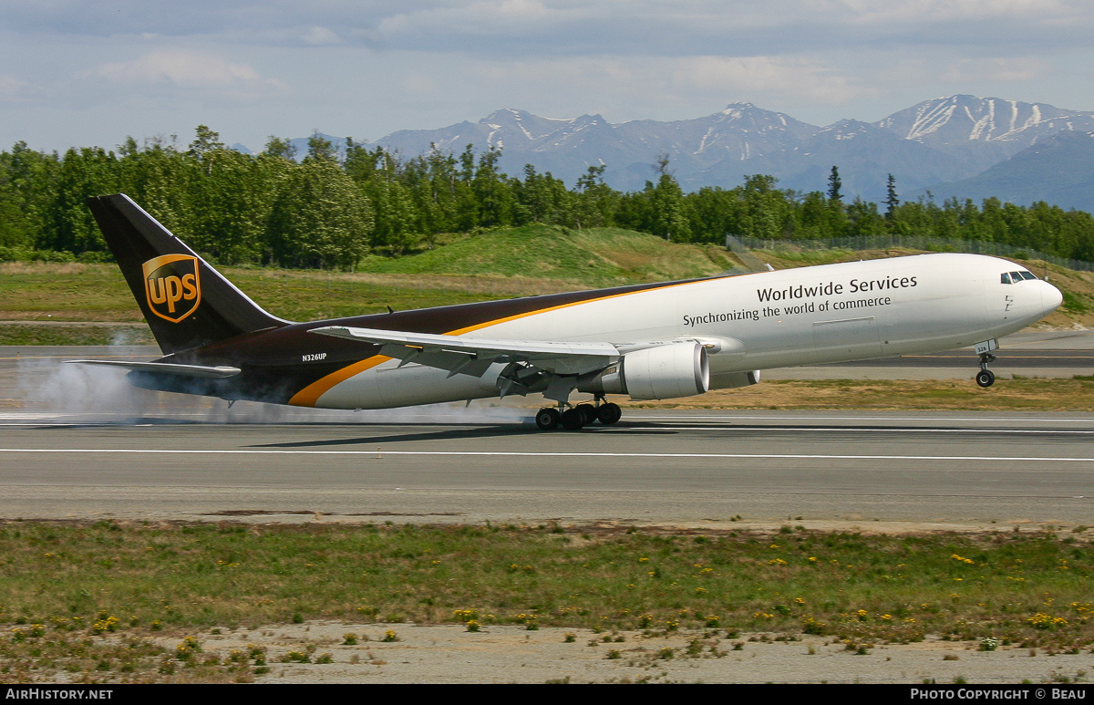 Aircraft Photo of N326UP | Boeing 767-34AF/ER | United Parcel Service - UPS | AirHistory.net #822639