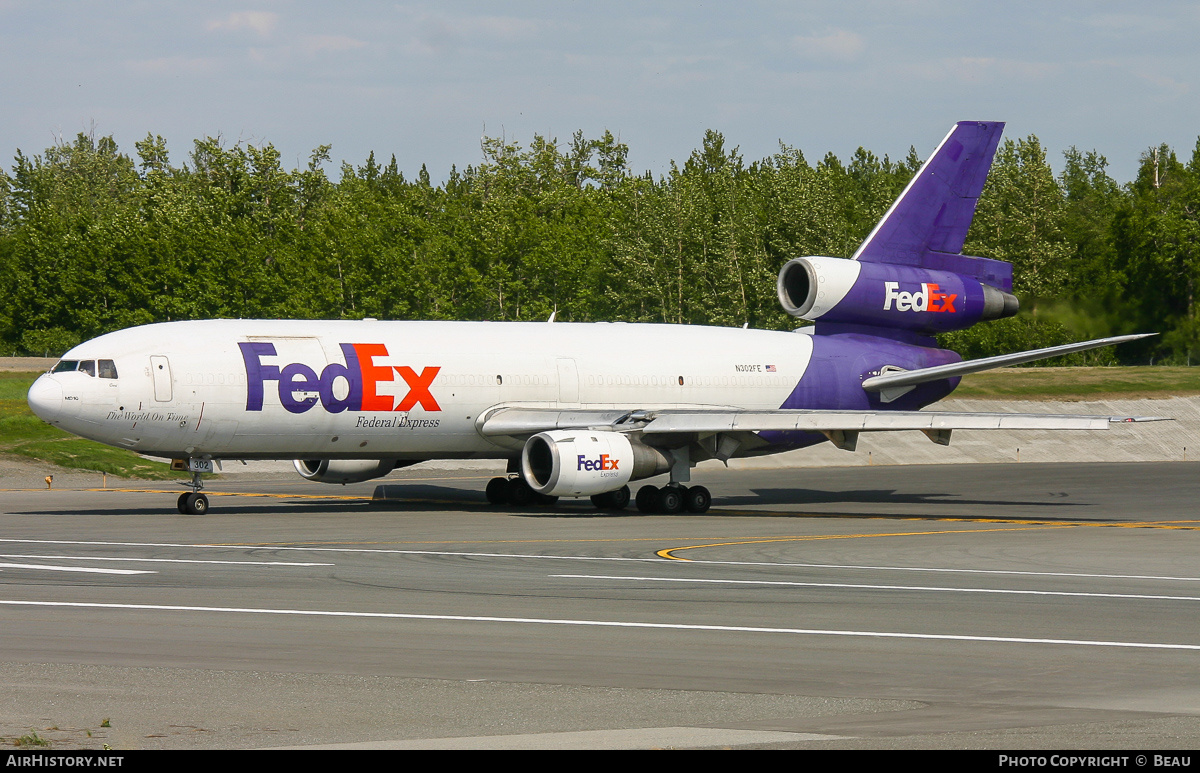 Aircraft Photo of N302FE | Boeing MD-10-30F | Fedex - Federal Express | AirHistory.net #822640