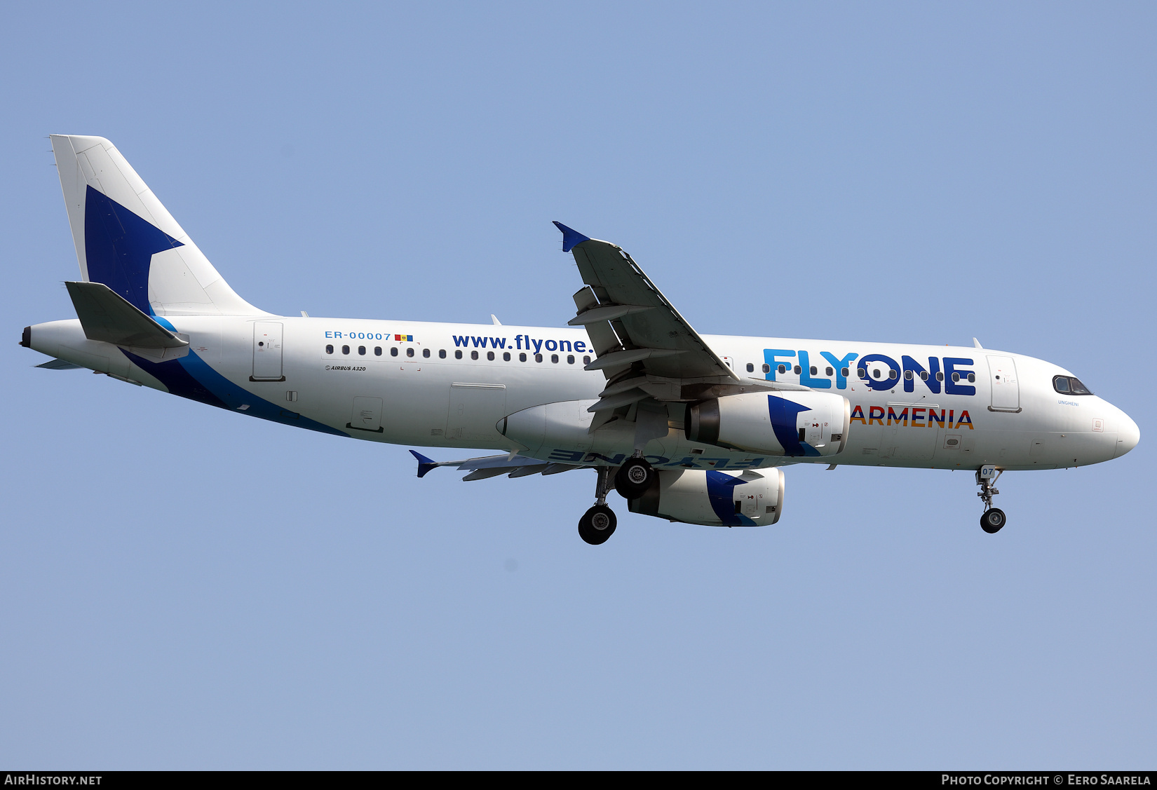 Aircraft Photo of ER-00007 | Airbus A320-232 | FlyOne Armenia | AirHistory.net #822656