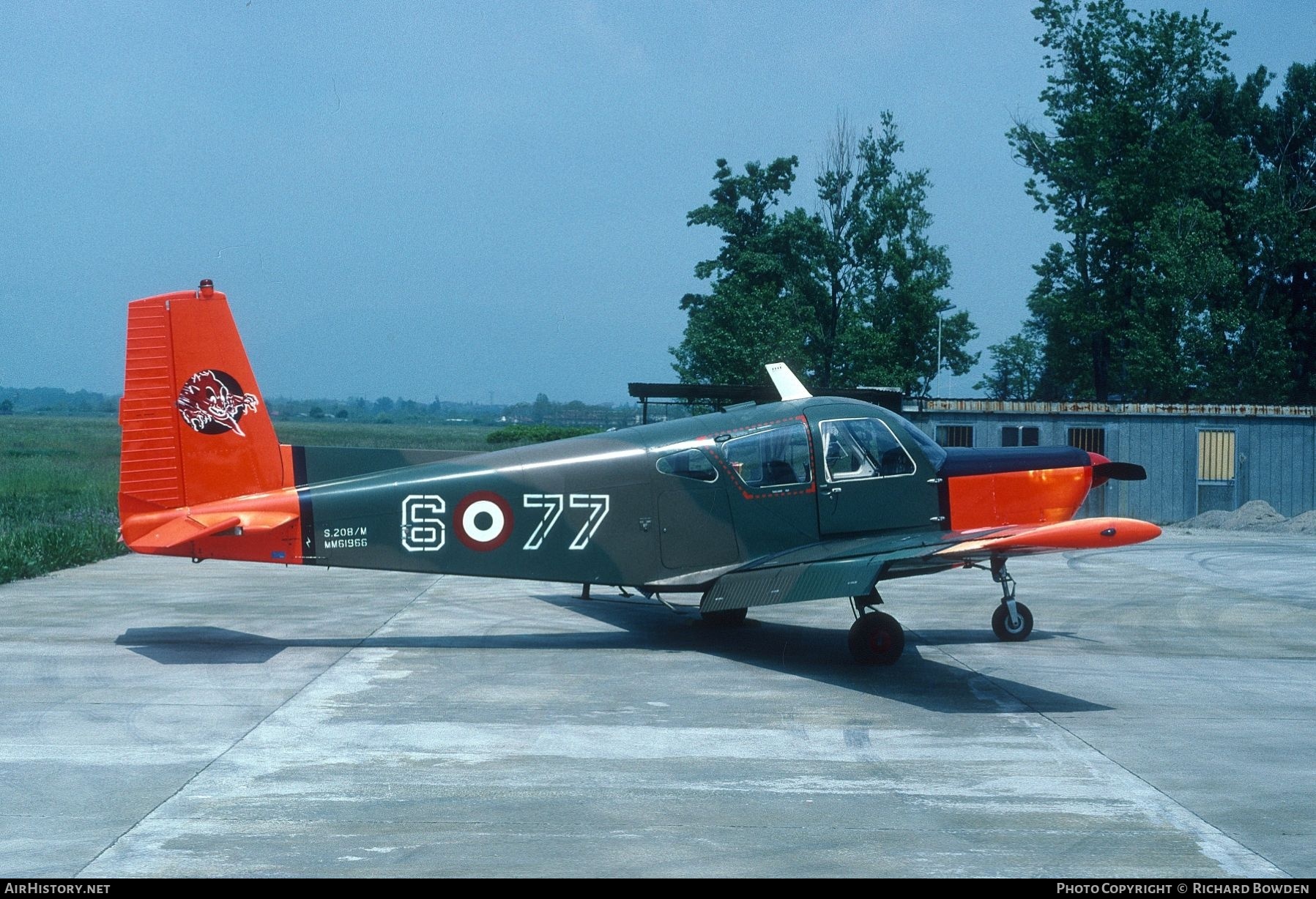Aircraft Photo of MM61966 | SIAI-Marchetti S-208M | Italy - Air Force | AirHistory.net #822667