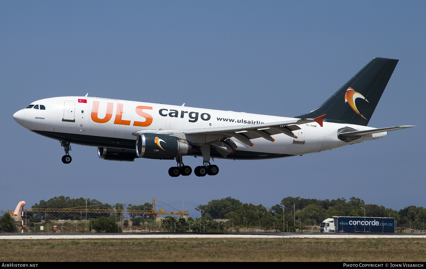 Aircraft Photo of TC-SGM | Airbus A310-308/F | ULS Cargo | AirHistory.net #822672