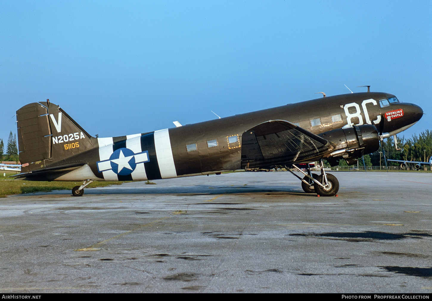 Aircraft Photo of N2025A / 45-1105 | Douglas C-47B Skytrain | USA - Air Force | AirHistory.net #822685