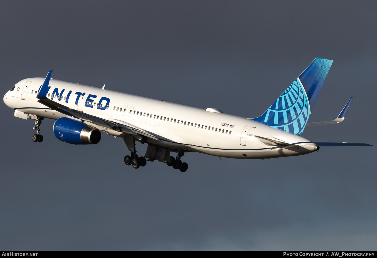 Aircraft Photo of N13113 | Boeing 757-224 | United Airlines | AirHistory.net #822703