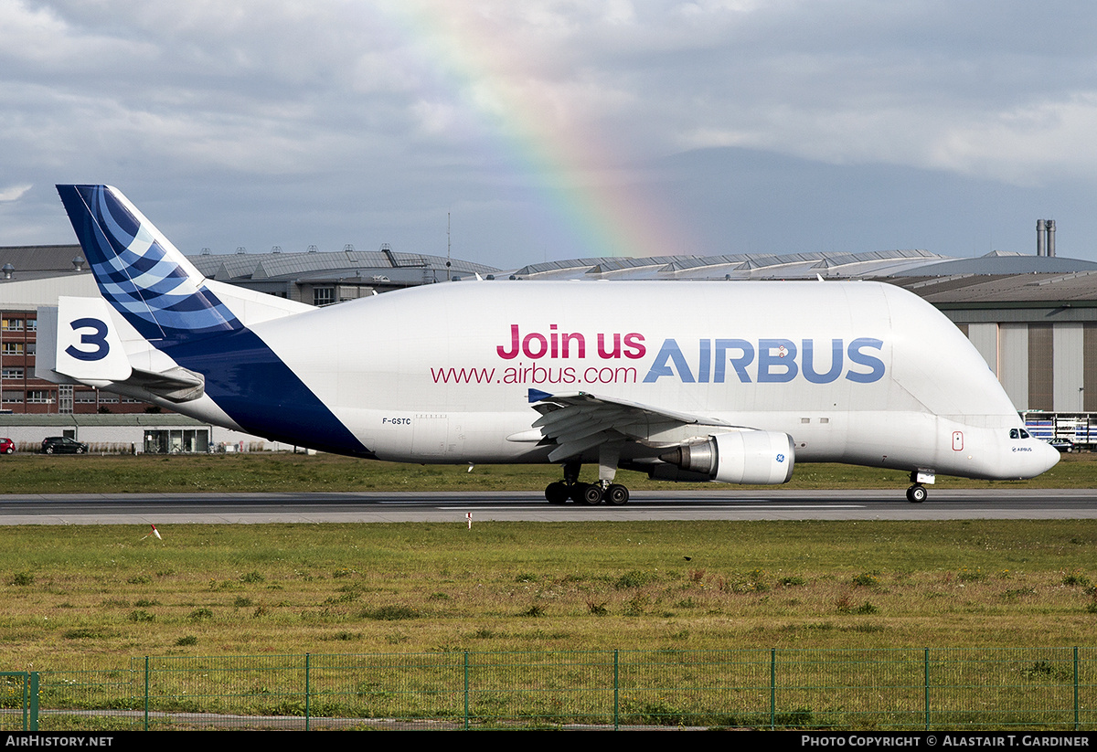Aircraft Photo of F-GSTC | Airbus A300B4-608ST Beluga (Super Transporter) | Airbus Transport International | AirHistory.net #822725