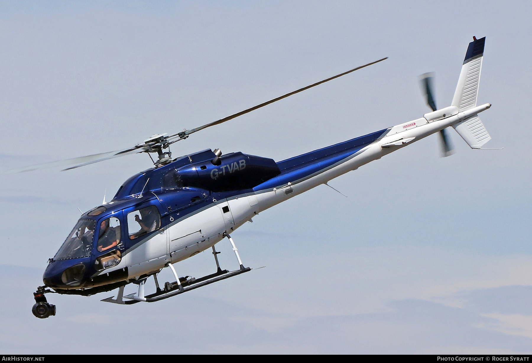 Aircraft Photo of G-TVAB | Aerospatiale AS-355F-2 Ecureuil 2 | AirHistory.net #822726