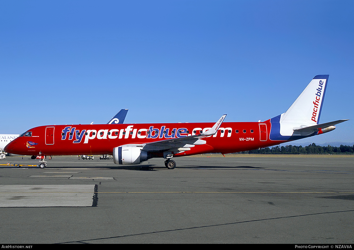Aircraft Photo of VH-ZPM | Embraer 190AR (ERJ-190-100IGW) | Pacific Blue Airlines | AirHistory.net #822743