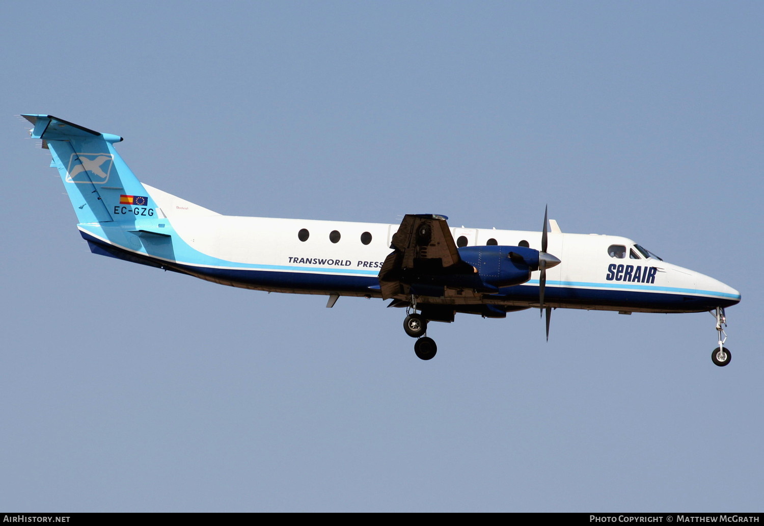 Aircraft Photo of EC-GZG | Beech 1900C-1 | Serair | AirHistory.net #822757