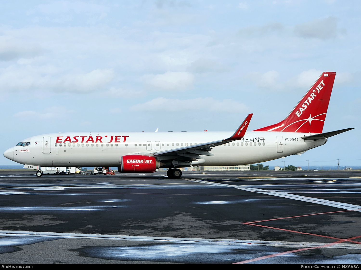 Aircraft Photo of HL8545 | Boeing 737-8GJ | Eastar Jet | AirHistory.net #822758