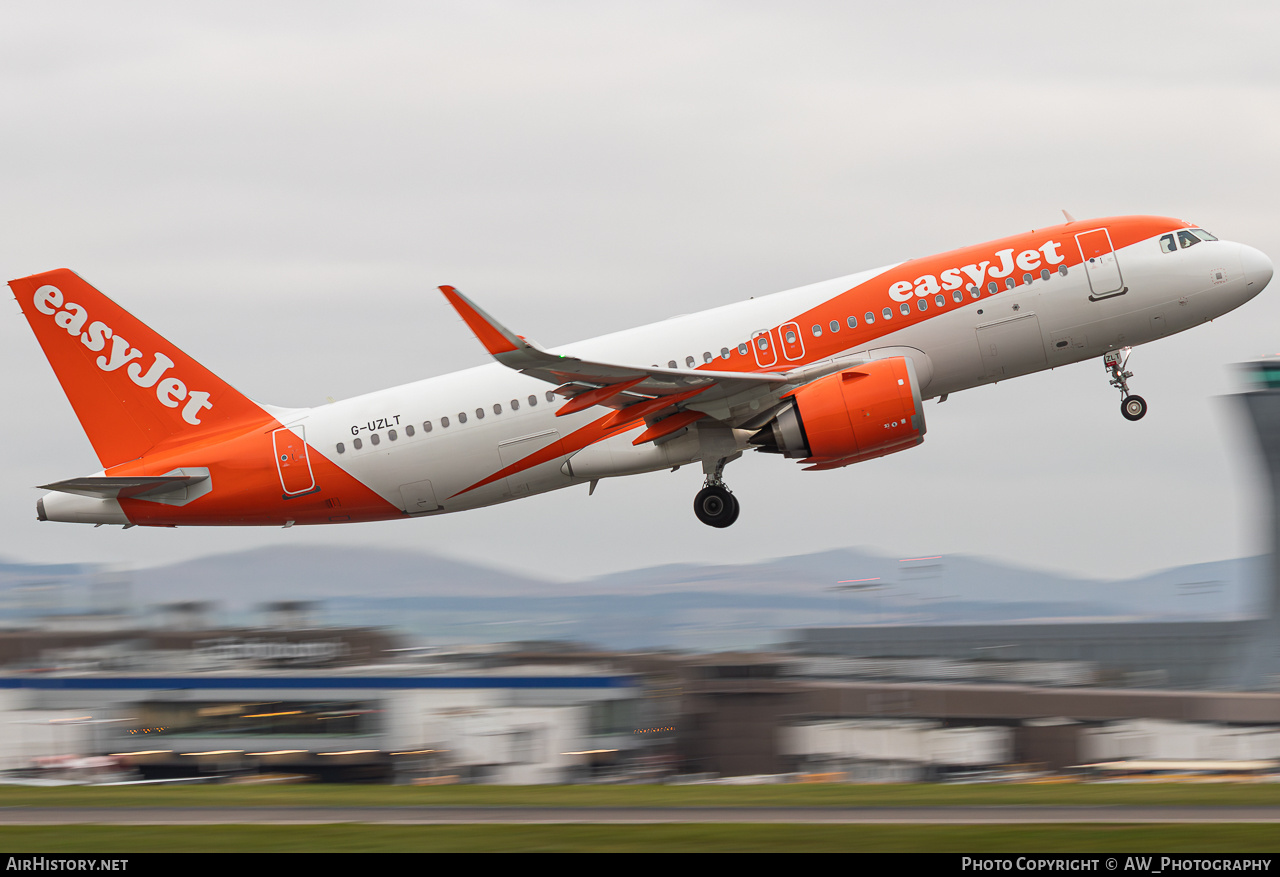 Aircraft Photo of G-UZLT | Airbus A320-251N | EasyJet | AirHistory.net #822762