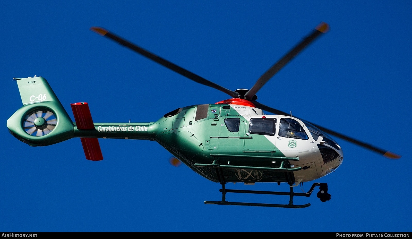 Aircraft Photo of C-06 | Airbus Helicopters EC-135T-3 | Chile - Carabineros | AirHistory.net #822763