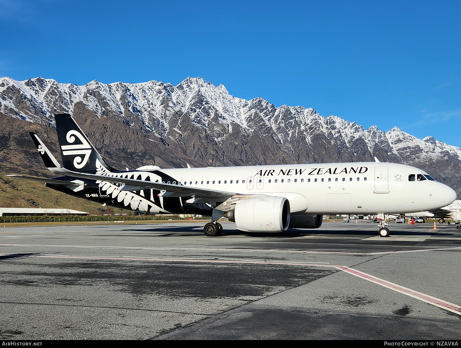 Aircraft Photo of ZK-NHA | Airbus A320-271N | Air New Zealand | AirHistory.net #822774