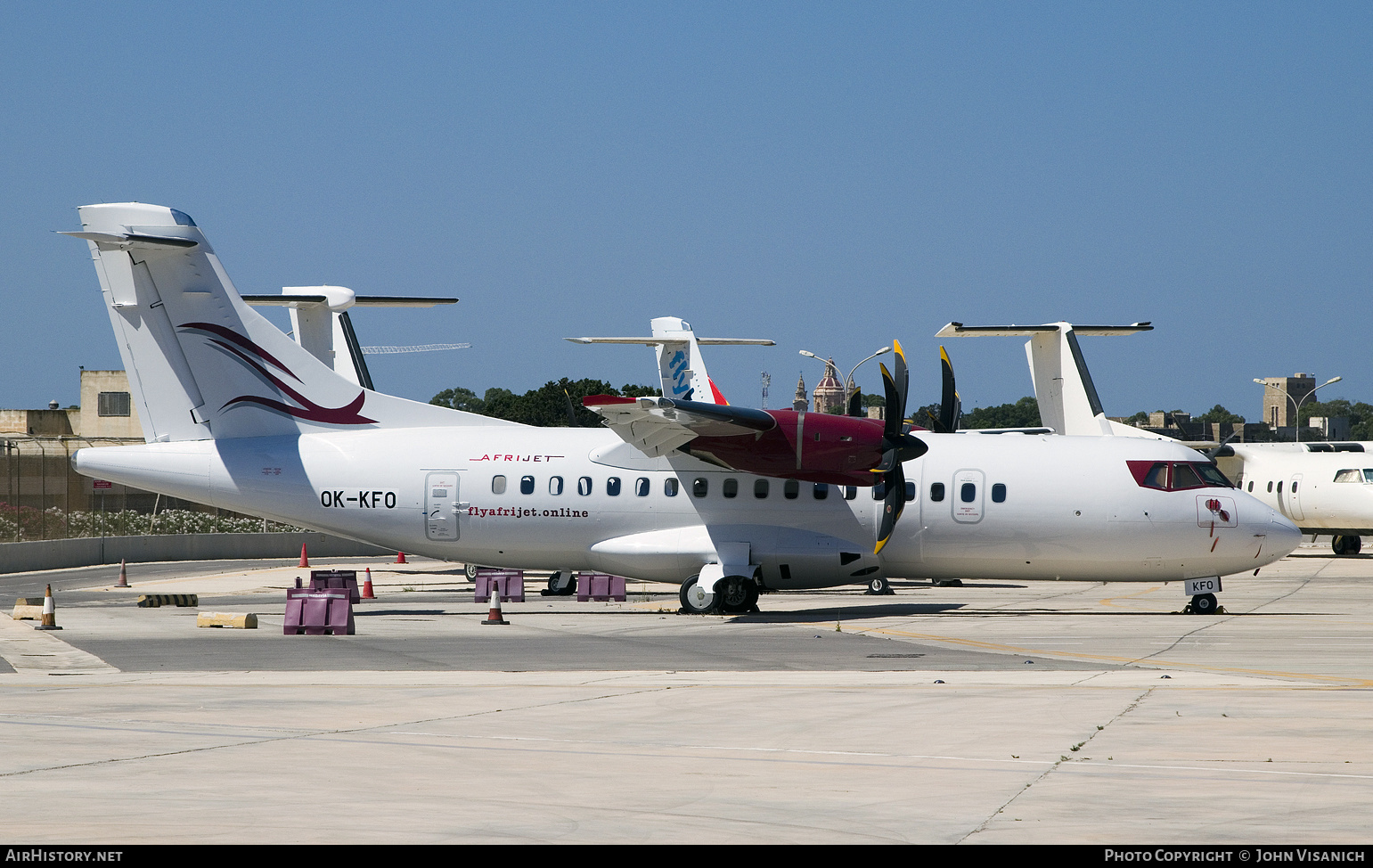 Aircraft Photo of OK-KFO | ATR ATR-42-500 | Afrijet | AirHistory.net #822803