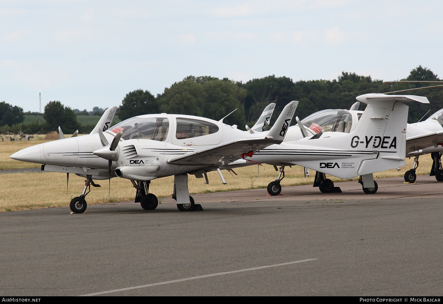 Aircraft Photo of G-YDEA | Diamond DA42 Twin Star | DEA Specialised Airborne Operations | AirHistory.net #822807