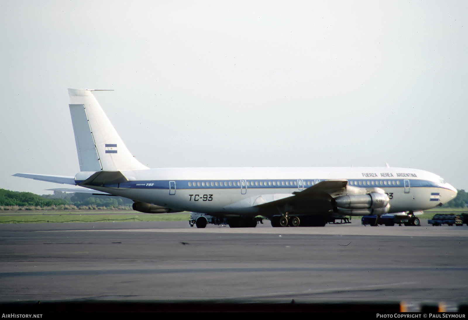 Aircraft Photo of TC-93 | Boeing 707-372C | Argentina - Air Force | AirHistory.net #822826