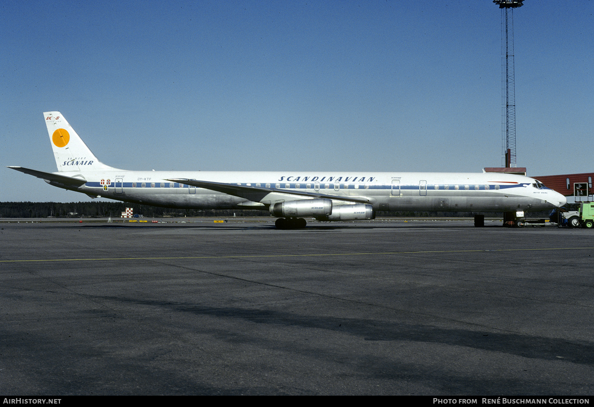 Aircraft Photo of OY-KTF | McDonnell Douglas DC-8-63 | Scanair | AirHistory.net #822838