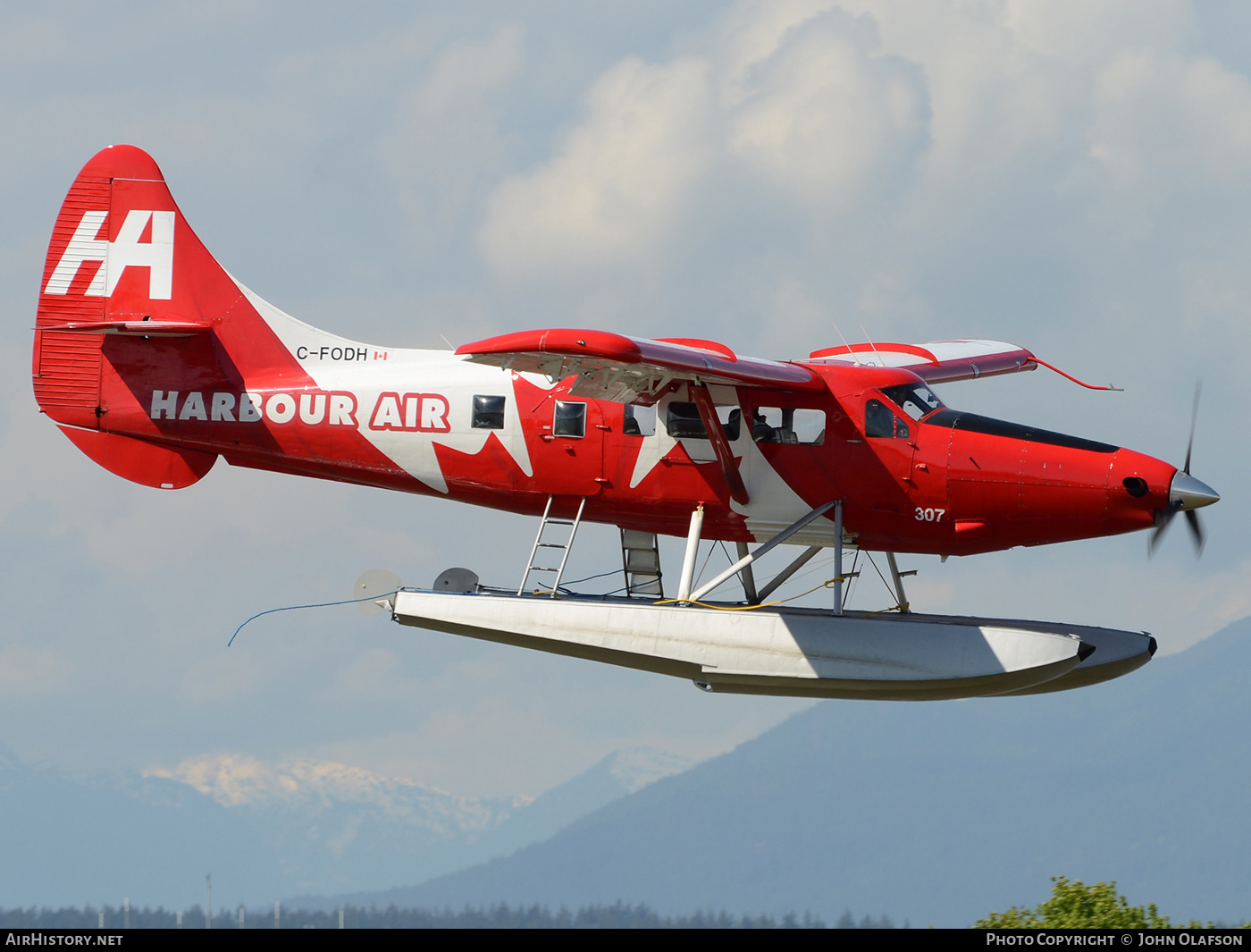 Aircraft Photo of C-FODH | Vazar DHC-3T Turbine Otter | Harbour Air | AirHistory.net #822840