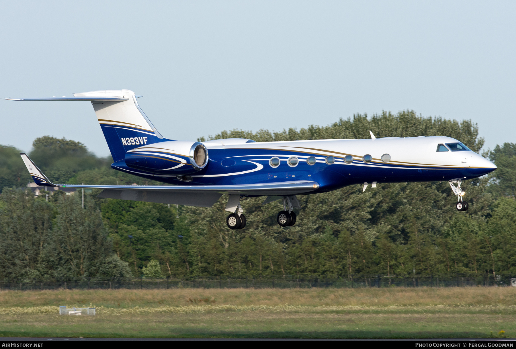 Aircraft Photo of N393VF | Gulfstream Aerospace G-V-SP Gulfstream G550 | AirHistory.net #822854