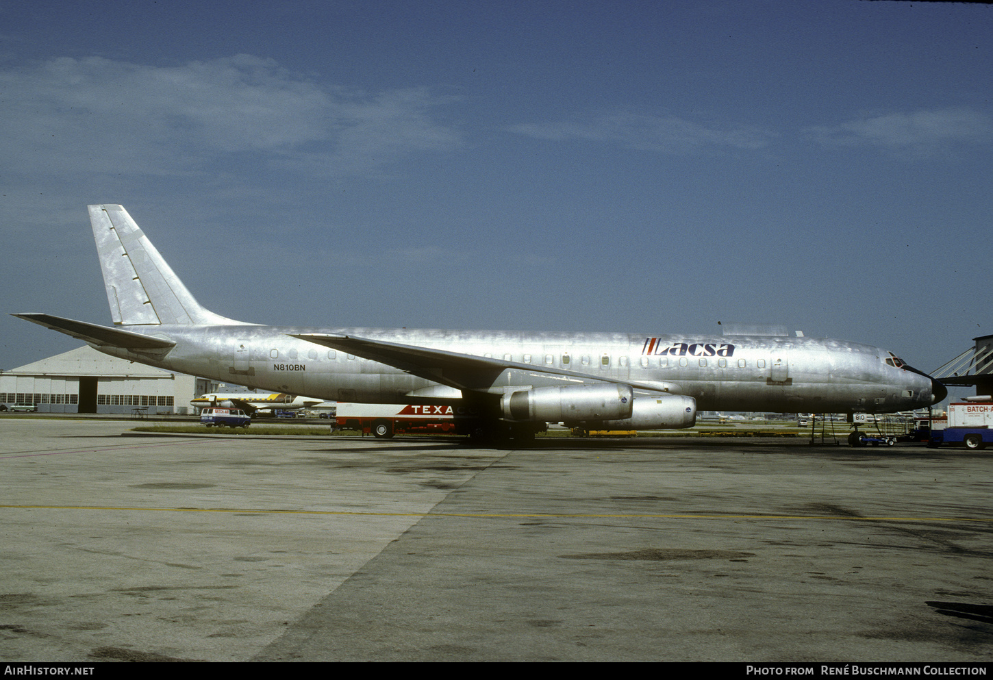 Aircraft Photo of N810BN | McDonnell Douglas DC-8-62AF | LACSA - Líneas Aéreas de Costa Rica | AirHistory.net #822859