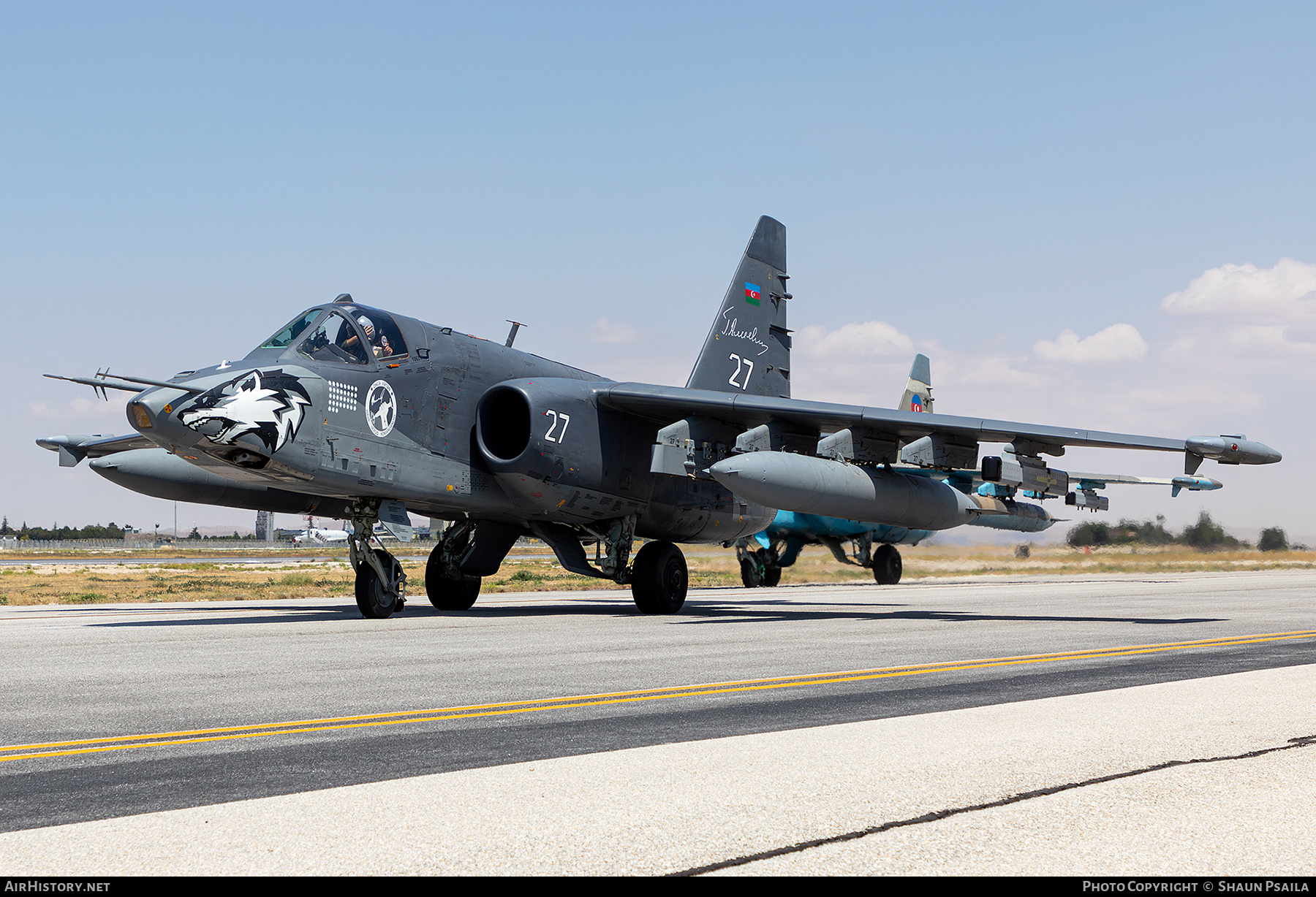 Aircraft Photo of 27 | Sukhoi Su-25ML | Azerbaijan - Air Force | AirHistory.net #822860