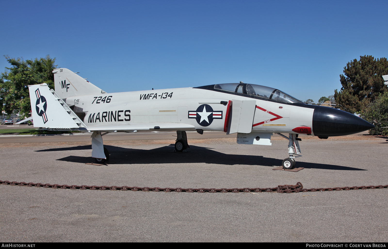 Aircraft Photo of 157246 | McDonnell Douglas F-4S Phantom II | USA - Marines | AirHistory.net #822862