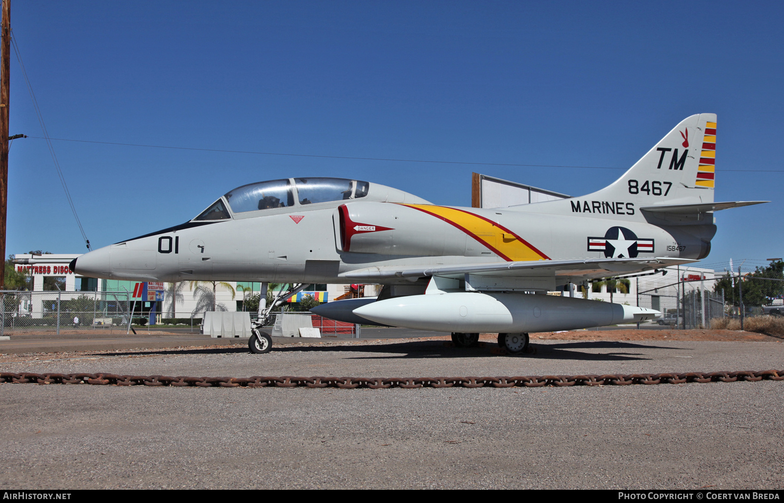 Aircraft Photo of 158467 | McDonnell Douglas TA-4J Skyhawk | USA - Marines | AirHistory.net #822868