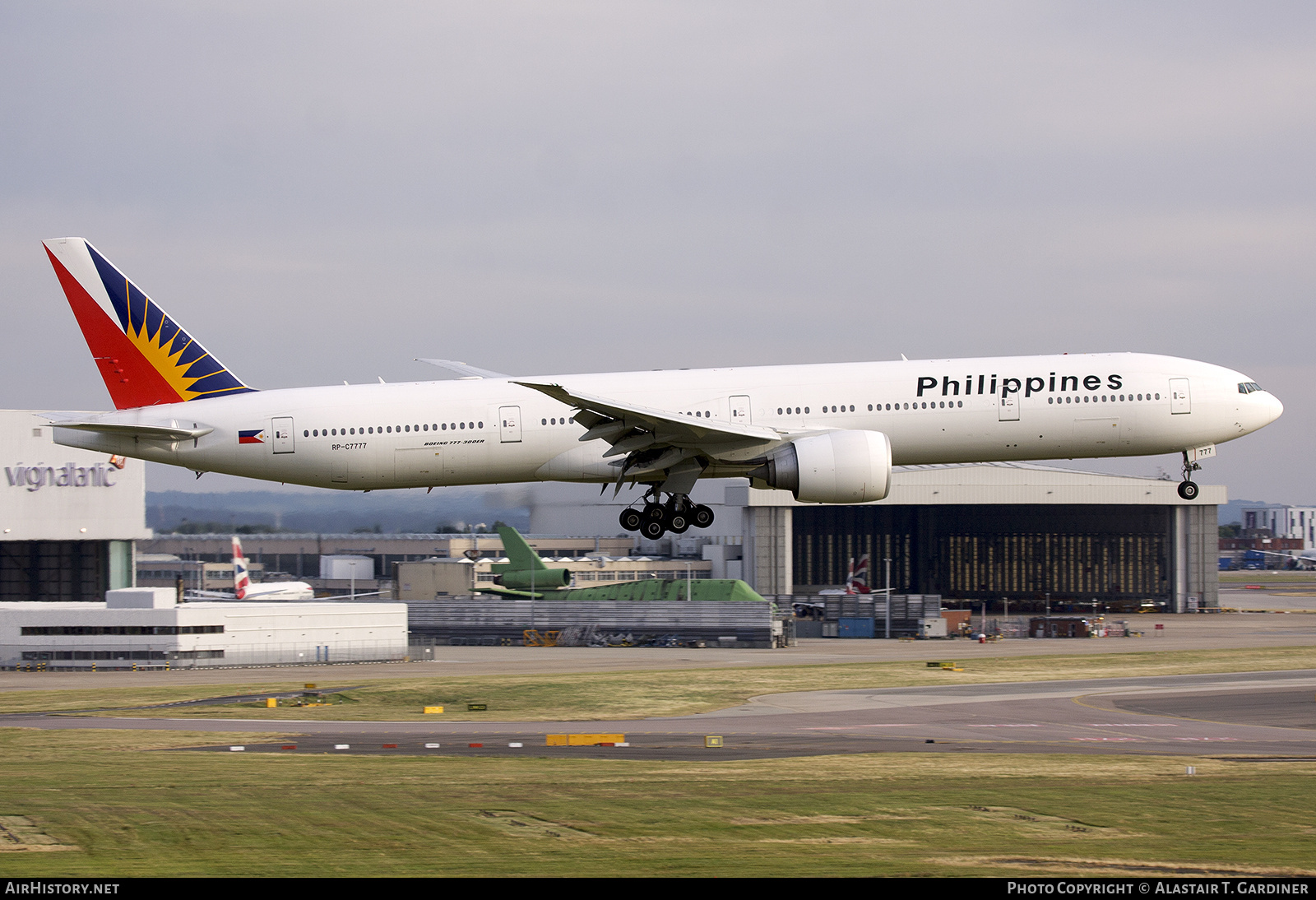 Aircraft Photo of RP-C7777 | Boeing 777-36N/ER | Philippine Airlines | AirHistory.net #822873