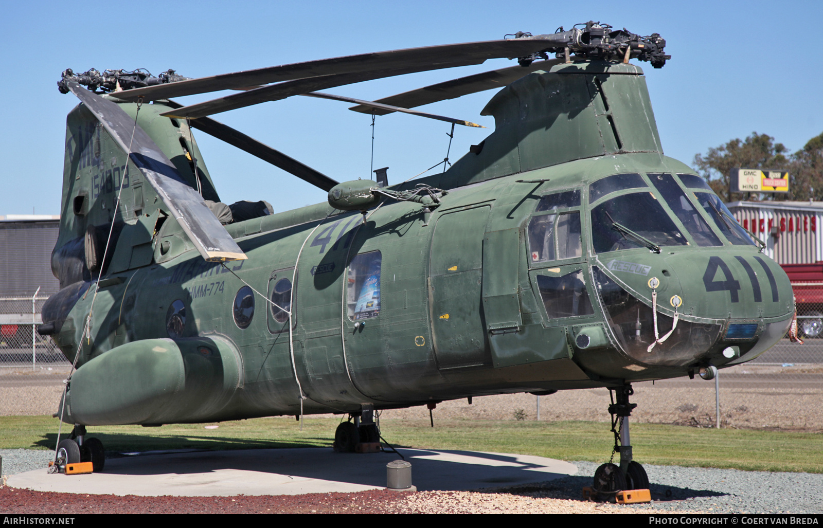 Aircraft Photo of 154803 | Boeing Vertol CH-46E Sea Knight | USA - Marines | AirHistory.net #822874