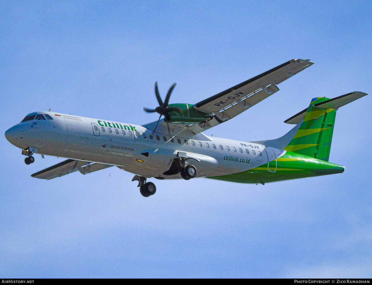 Aircraft Photo of PK-GJV | ATR ATR-72-600 (ATR-72-212A) | Citilink | AirHistory.net #822877