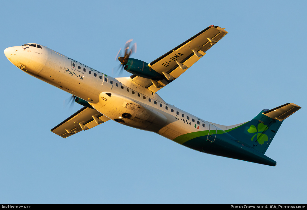 Aircraft Photo of EI-HNA | ATR ATR-72-600 (ATR-72-212A) | Aer Lingus Regional | AirHistory.net #822884