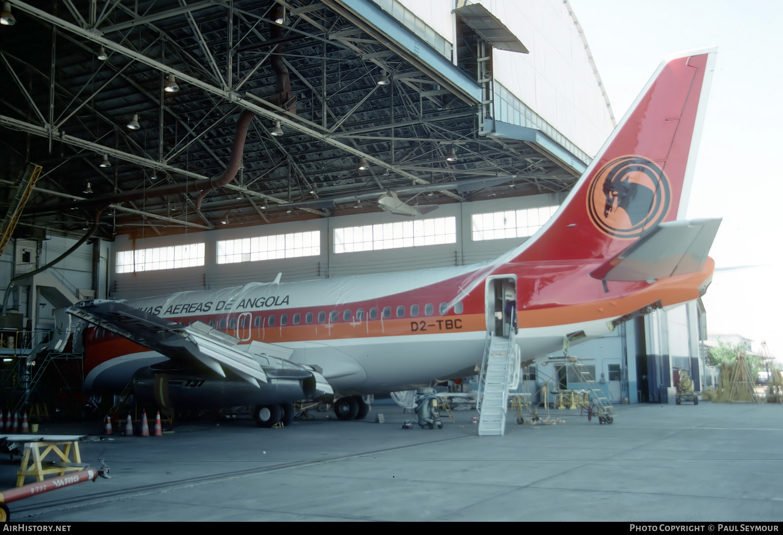 Aircraft Photo of D2-TBC | Boeing 737-2M2C/Adv | TAAG Angola Airlines - Linhas Aéreas de Angola | AirHistory.net #822885