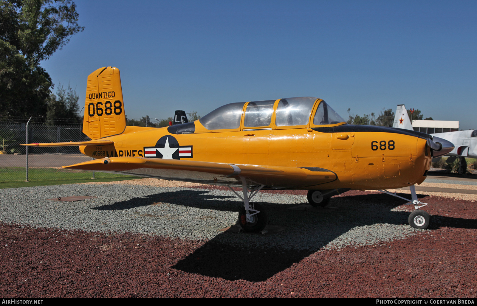Aircraft Photo of 140688 | Beech T-34B Mentor | USA - Marines | AirHistory.net #822887