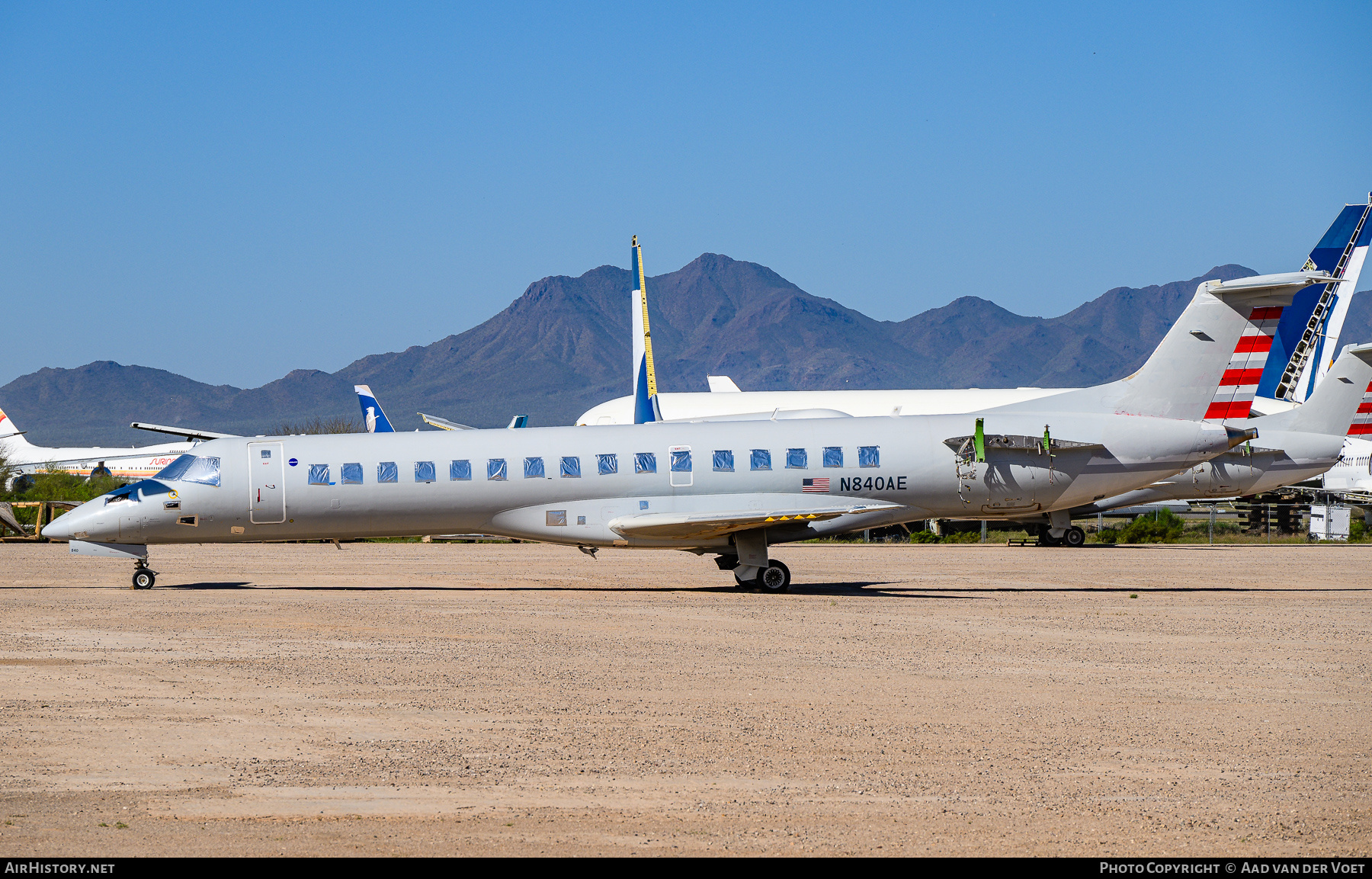 Aircraft Photo of N840AE | Embraer ERJ-140LR (EMB-135KL) | AirHistory.net #822888