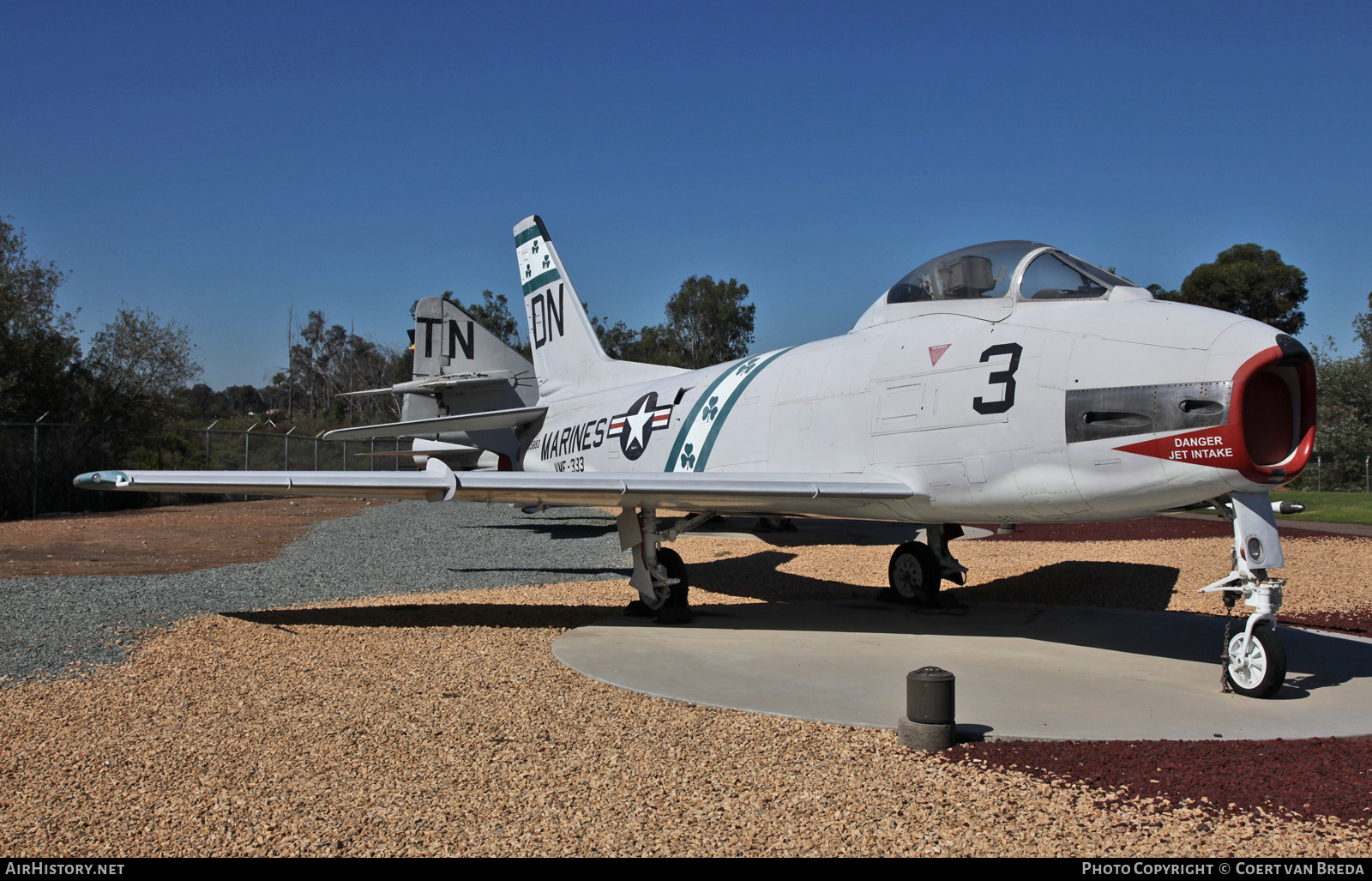 Aircraft Photo of 135883 | North American FJ-3 Fury | USA - Marines | AirHistory.net #822893