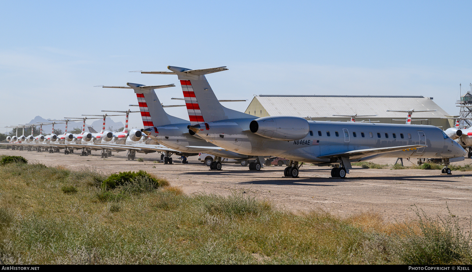 Aircraft Photo of N846AE | Embraer ERJ-140LR (EMB-135KL) | AirHistory.net #822903