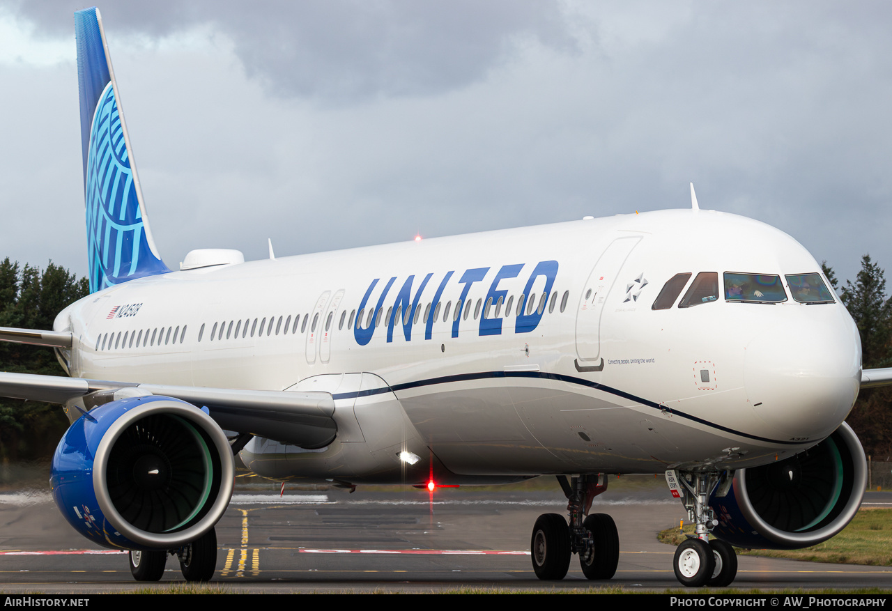 Aircraft Photo of N24508 | Airbus A321-271NX | United Airlines | AirHistory.net #822918