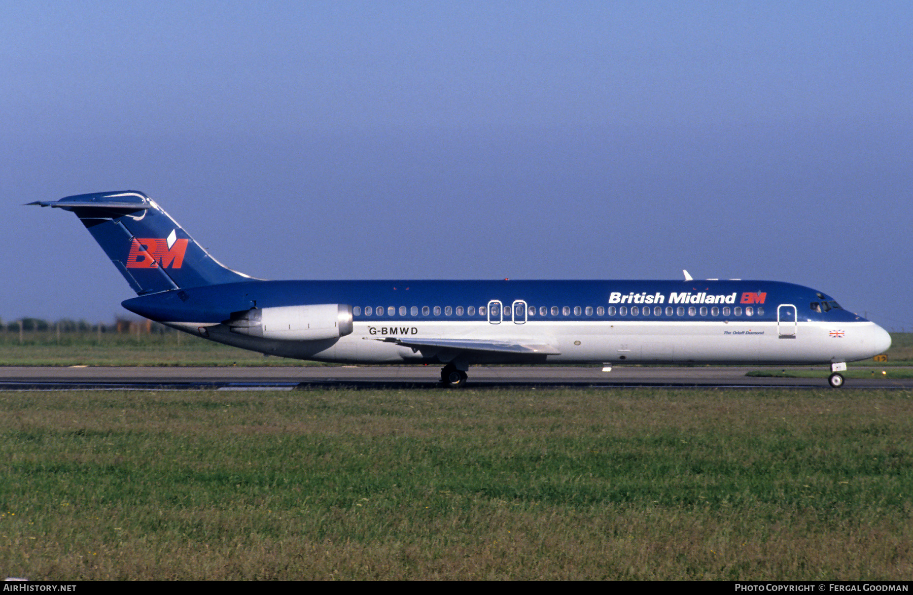 Aircraft Photo of G-BMWD | McDonnell Douglas DC-9-32 | British Midland Airways - BMA | AirHistory.net #822927