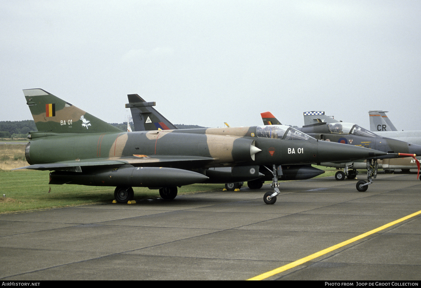 Aircraft Photo of BA01 | Dassault Mirage 5BA | Belgium - Air Force | AirHistory.net #822938