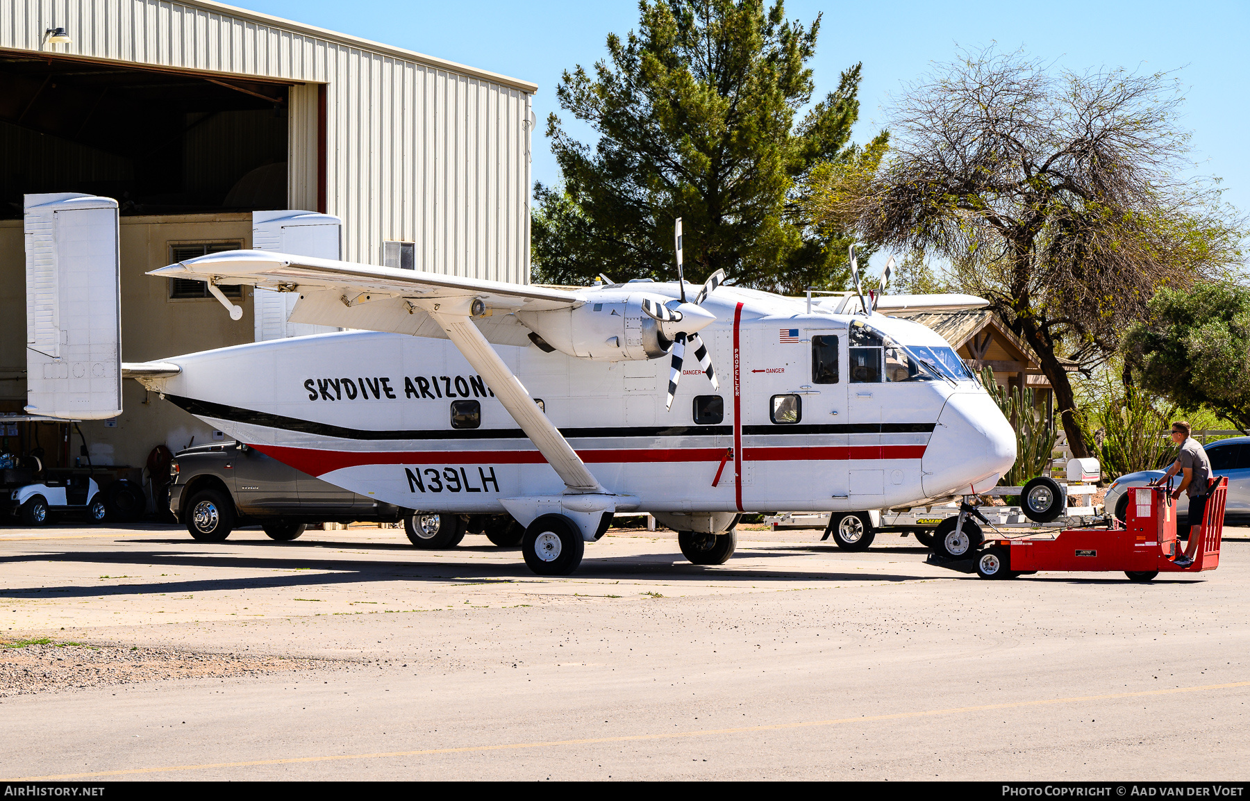 Aircraft Photo of N39LH | Short SC.7 Skyvan 3-100 | Skydive Arizona | AirHistory.net #822940