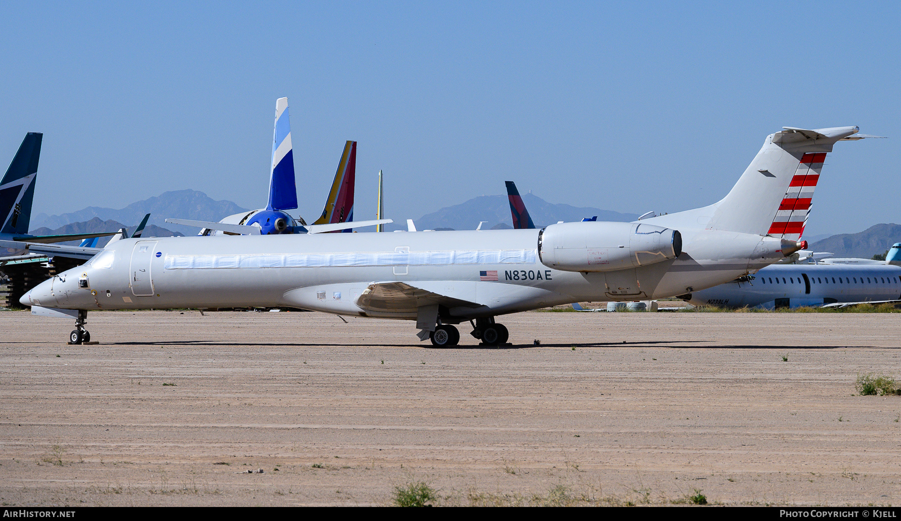 Aircraft Photo of N830AE | Embraer ERJ-140LR (EMB-135KL) | AirHistory.net #822951