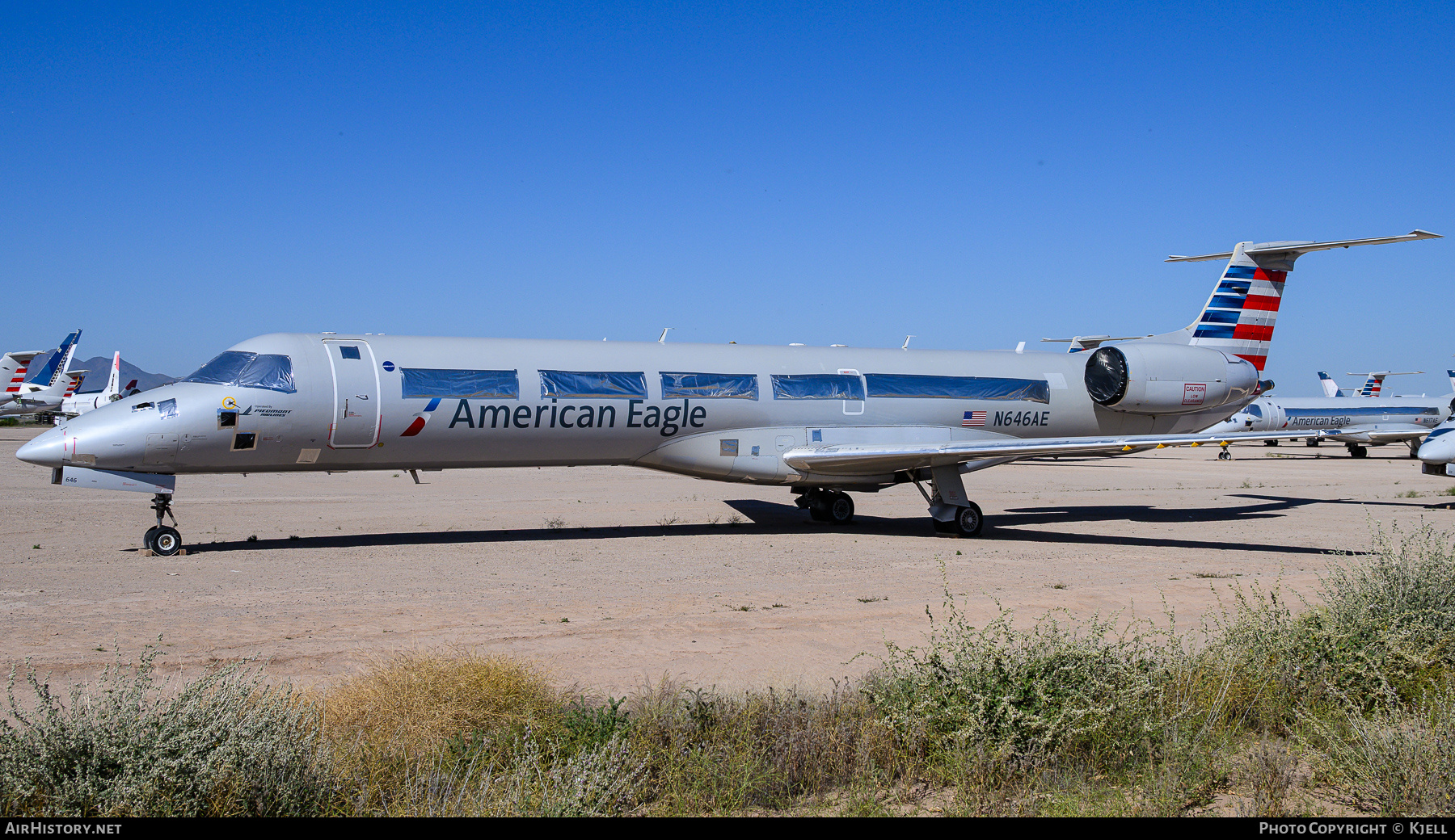 Aircraft Photo of N646AE | Embraer ERJ-145LR (EMB-145LR) | American Eagle | AirHistory.net #822952