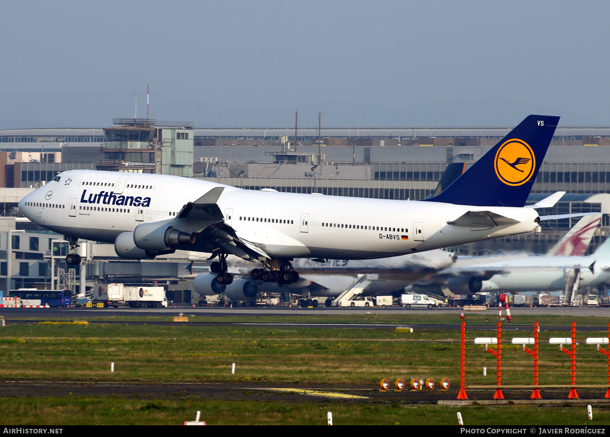 Aircraft Photo of D-ABVS | Boeing 747-430 | Lufthansa | AirHistory.net #822961