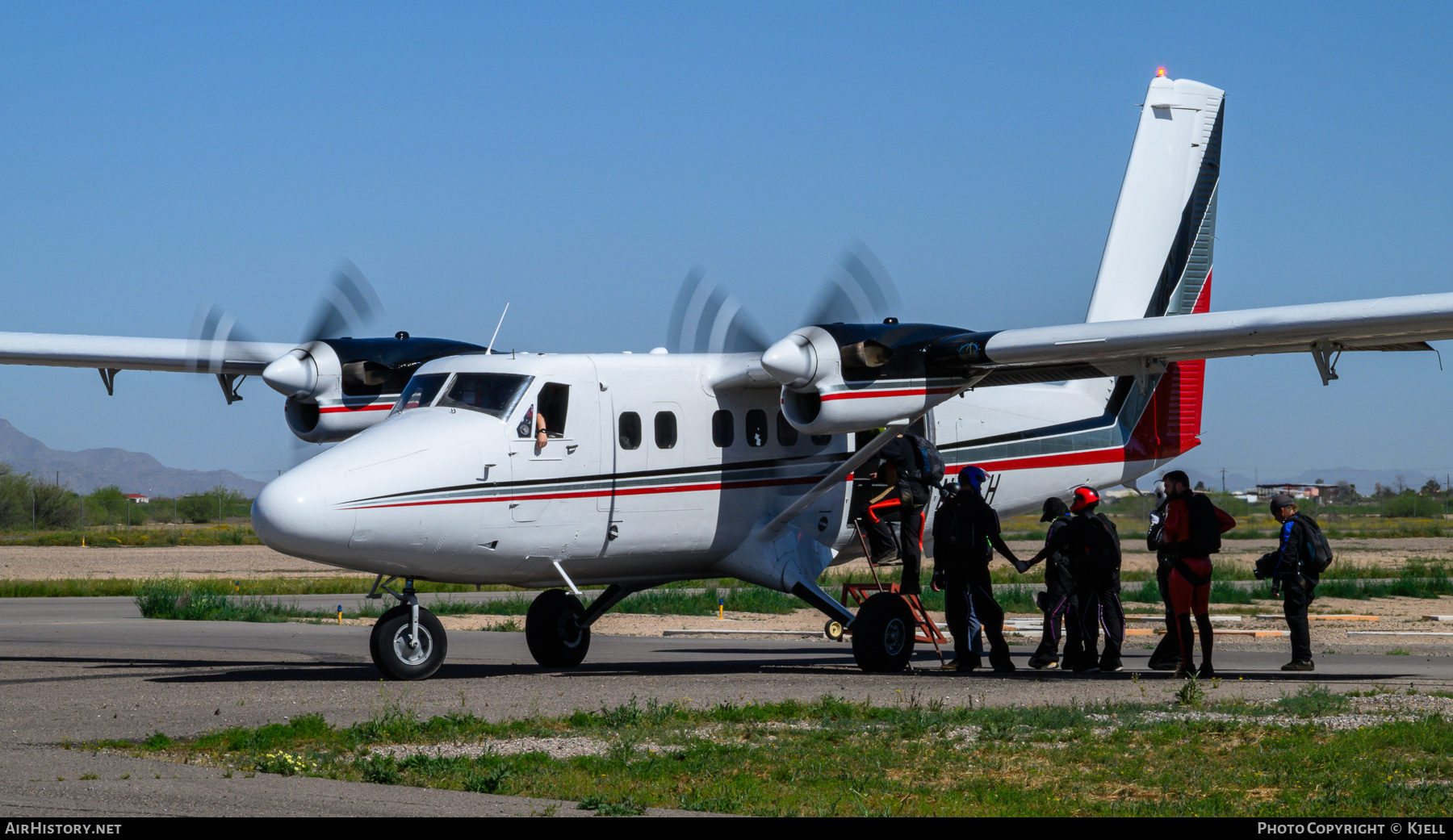 Aircraft Photo of N62LH | De Havilland Canada DHC-6-100 Twin Otter | Skydive Arizona | AirHistory.net #822971