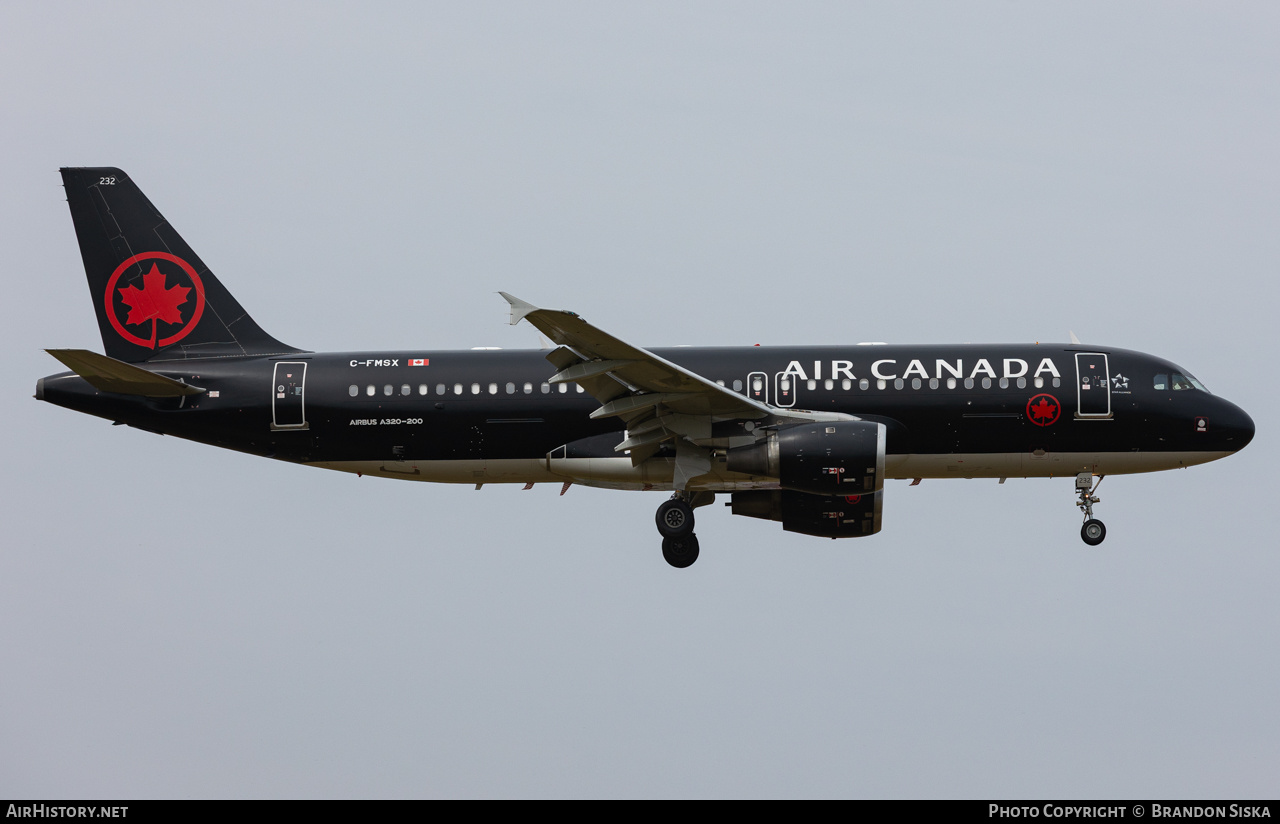 Aircraft Photo of C-FMSX | Airbus A320-211 | Air Canada Jetz | AirHistory.net #822986