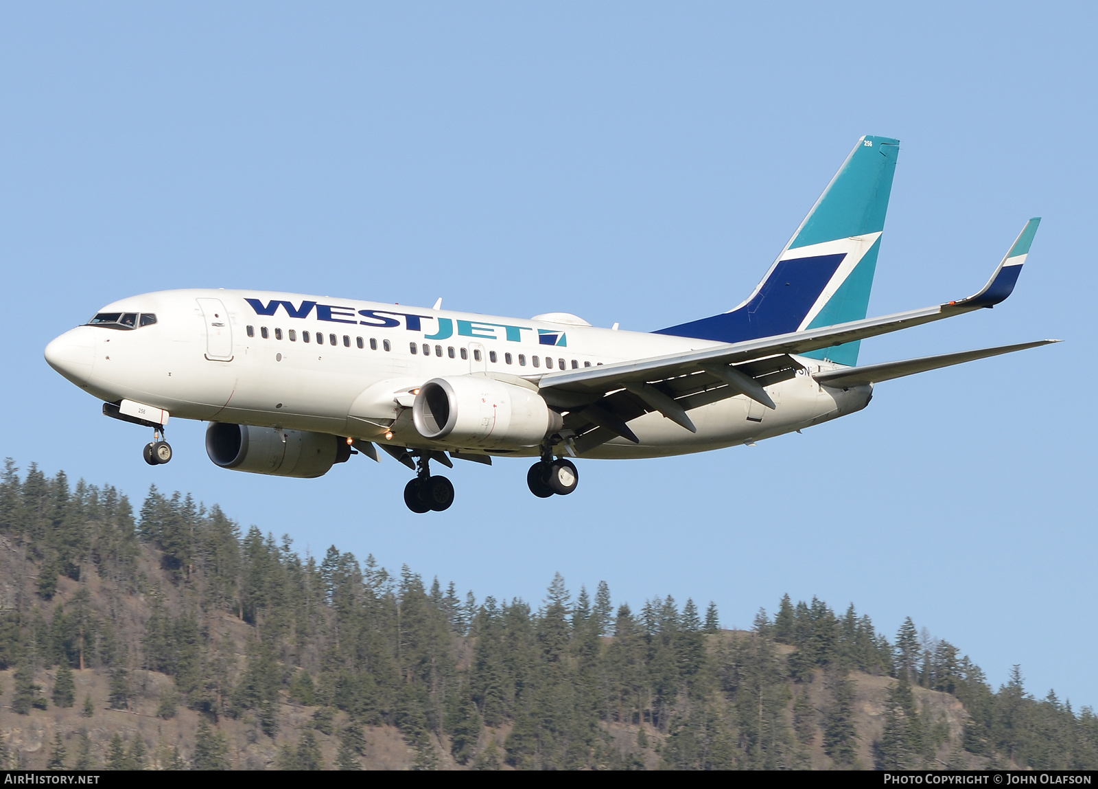 Aircraft Photo of C-GWSN | Boeing 737-7CT | WestJet | AirHistory.net #822990